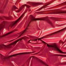 Ткань Бифлекс напыление точка (малина-золото)